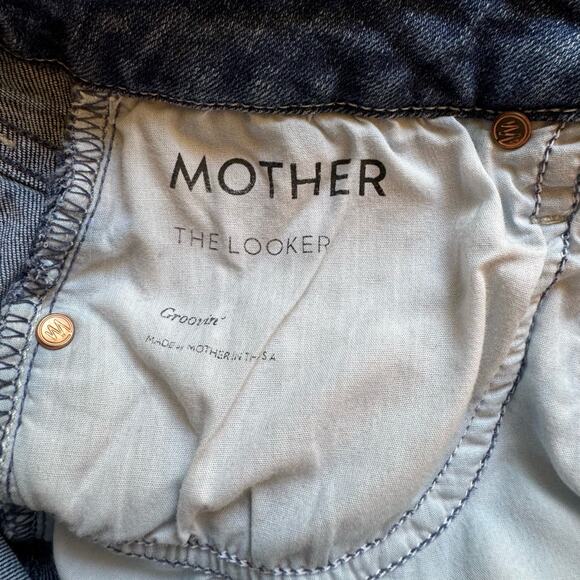 MOTHER Jeans The Looker 'Groovin' Wash Skinny Jeans Size 24 - Picture 7 of 10